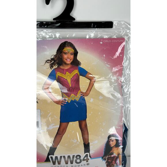 Rubies Girls Wonder Woman WW84 DC Comics Halloween Costume Size Small 4-6 New - Picture 3 of 4